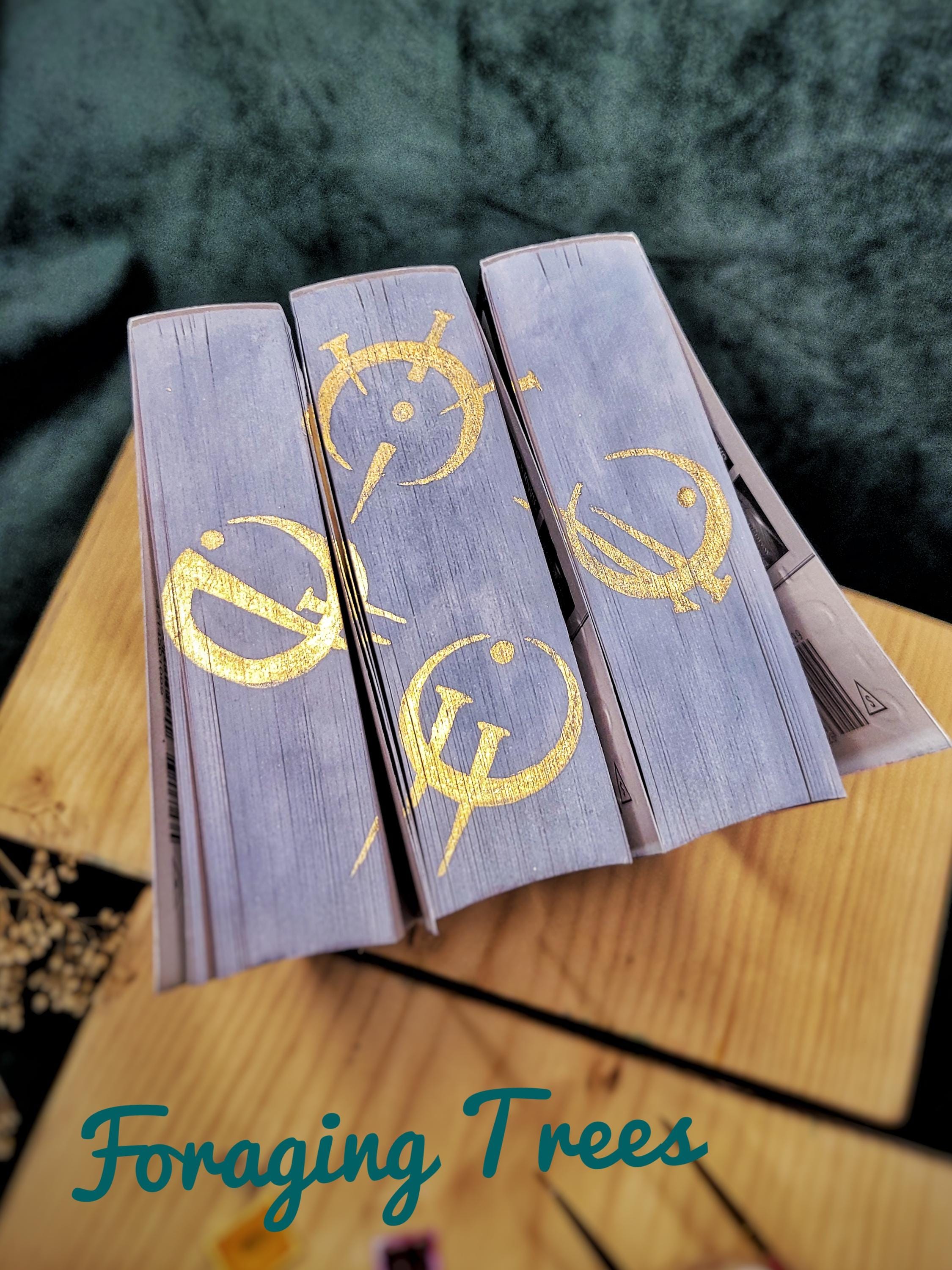 Mistborn Trilogy Fore edge painting, Mistborn Trilogy Era 1 by Brandon Sanderson