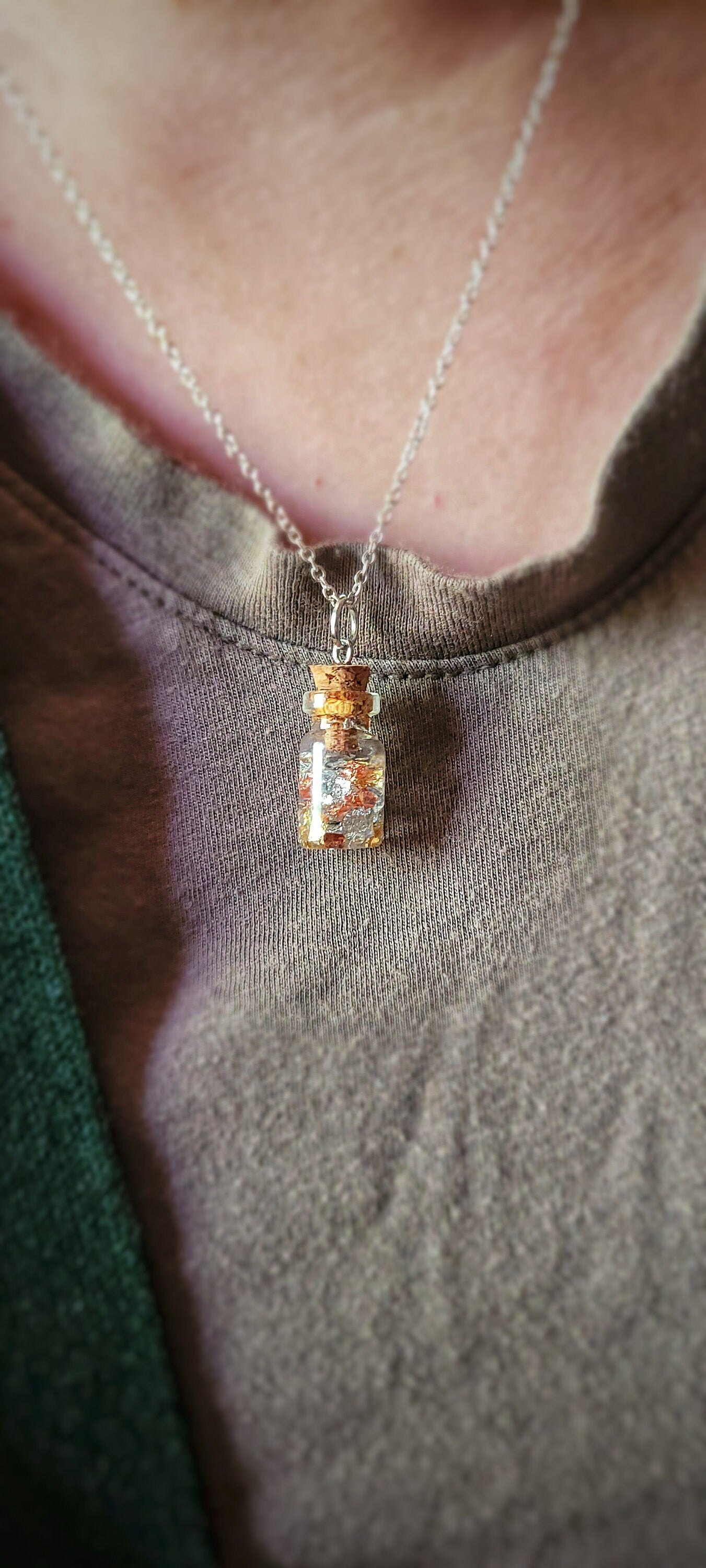 Mistborn Cosplay Necklace | Mistborn vial necklace | Mistborn Metals | Mistborn Jewelry