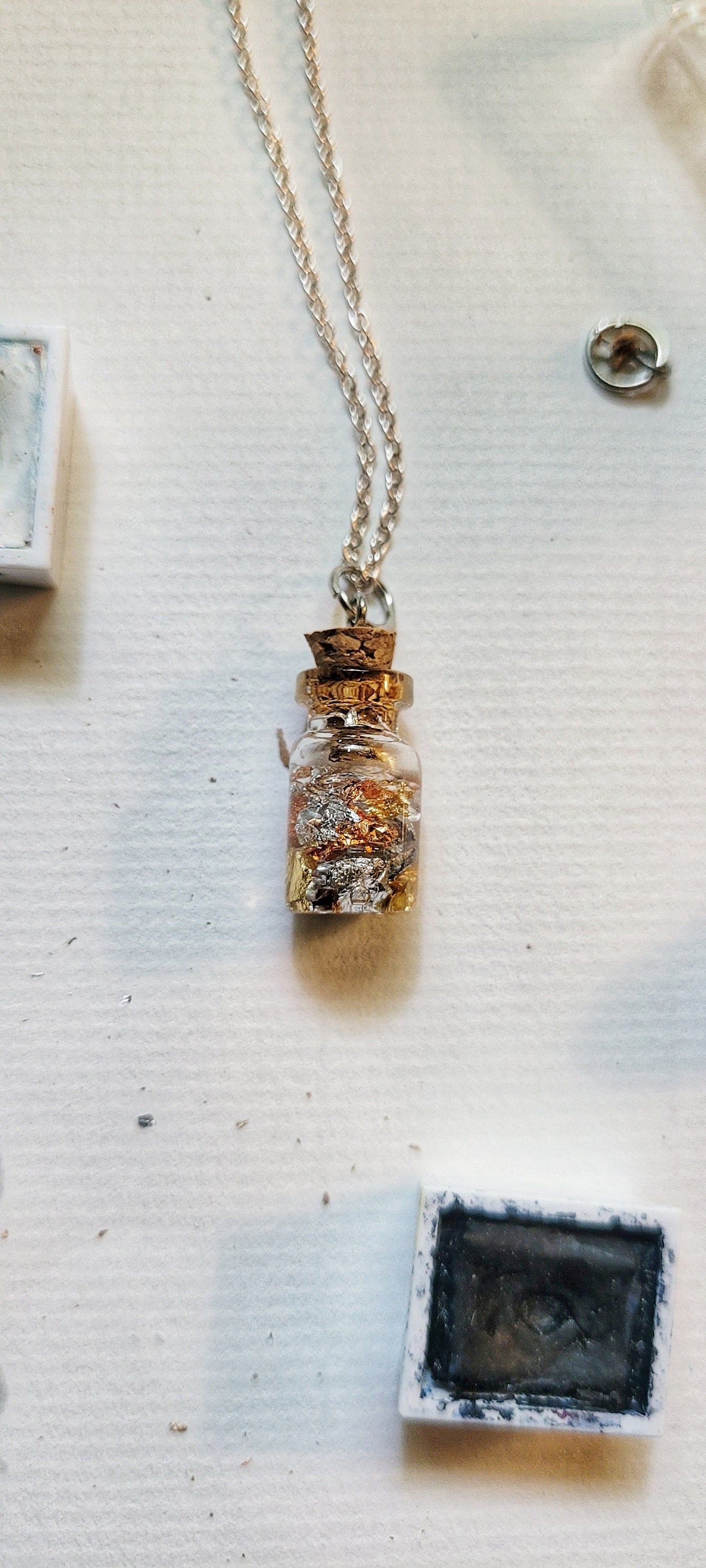 Mistborn Cosplay Necklace | Mistborn vial necklace | Mistborn Metals | Mistborn Jewelry