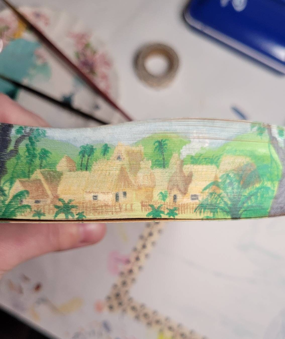 The Jungle Book Fore Edge Painting - Barnes and Noble Classic Book Artwork