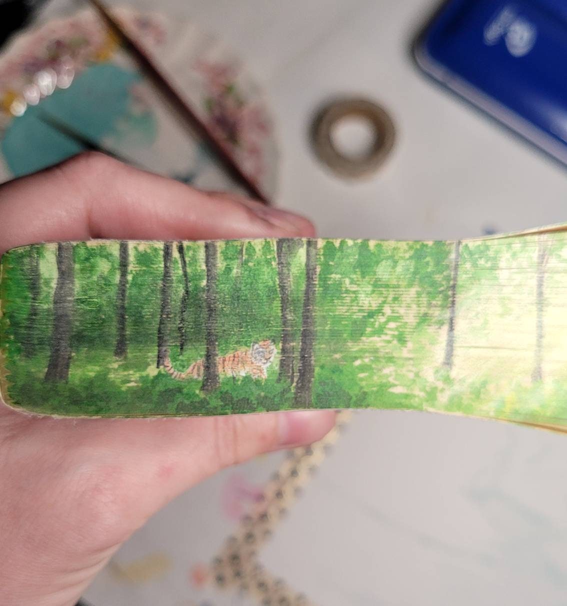 The Jungle Book Fore Edge Painting - Barnes and Noble Classic Book Artwork